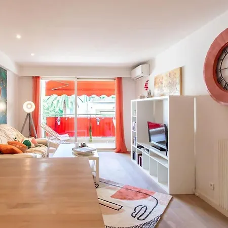 Apartment L35 Med 1min Sea Ac/parking/2bedrooms Terrace *